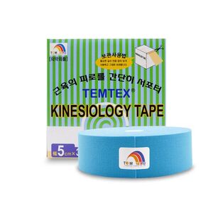 TEMTEX Kinesio tape Classic XL, modrá tejpovací páska 5cm x 32m obraz