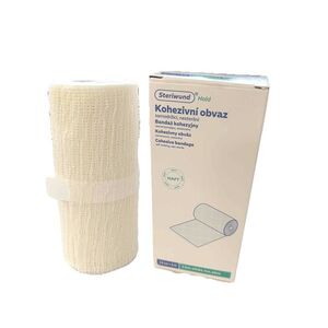 Steriwund Kohezivní obvaz samodržící nesterilní 12 cm x 4 m obraz