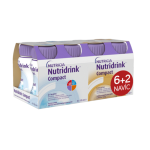 Nutridrink Compact 6+2 s příchutí neutral-káva 8x125 ml obraz