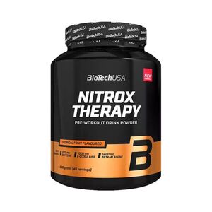 BioTech USA Nitrox Therapy 680g - modrý hrozen obraz
