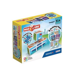 Geomag Magicube Doprava magnetická stavebnice 4 dílky obraz