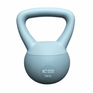 SharpShape Soft kettlebell 3 kg zelený obraz