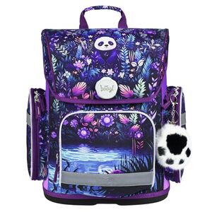 Baagl Školní aktovka Ergo Jungle Panda obraz