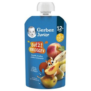 Gerber Junior Svěží broskev kapsička 110 g obraz