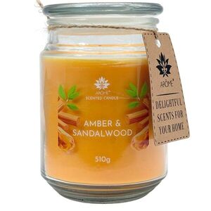 ARÔME Vonná svíčka Amber & Sandalwood 510 g obraz
