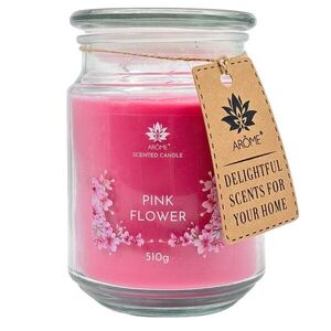 ARÔME Vonná svíčka Pink flower 510 g obraz