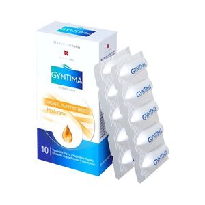 Gyntima Hyaluronic vaginální čípky 10 ks obraz