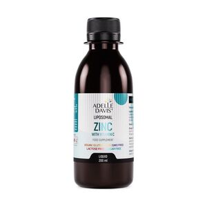 Adelle Davis Lipozomální zinek 15 mg s vitamínem C 200 ml obraz