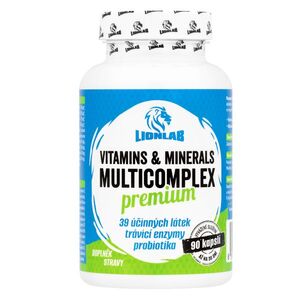 Lionlab Vitamins & Minerals Premium Multicomplex 90 cps obraz