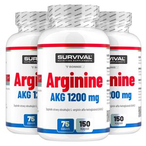 Survival Arginine AKG 1200 mg AKCE 2+1 obraz