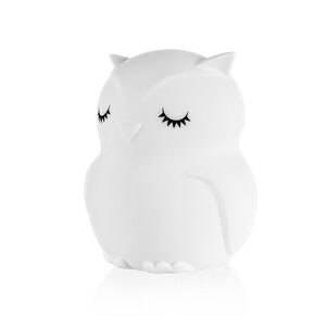 Zopa Silikonová LED noční lampička s hudbou vel. L, Owl 2 obraz