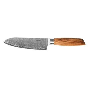 G21 Nůž Gourmet Damascus 17 cm, Santoku, rukojeť zebrawood obraz