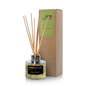 Ambinature Tyčinkový difuzér Urban Fashion MIKADO 100 ml Přírodní obraz