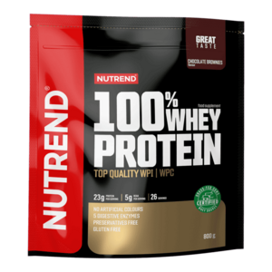 Nutrend 100% Whey Protein choco brownies 800 g obraz