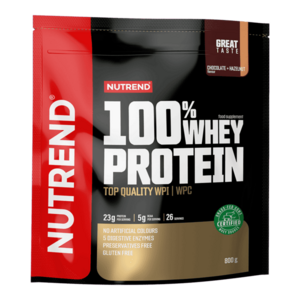 Nutrend 100% Whey Protein choco + hazelnut 800 g obraz