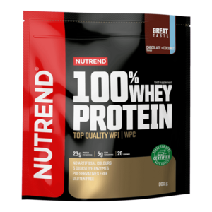 Nutrend 100% Whey Protein choco + coconut 800 g obraz