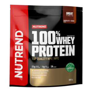Nutrend 100% Whey Protein choco + cocoa 800 g obraz