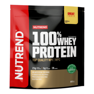Nutrend 100% Whey Protein vanilla 800 g obraz