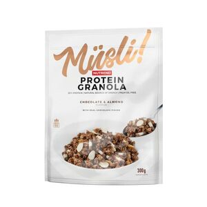 Nutrend Musli! Protein Granola čokoláda + mandle 300 g obraz