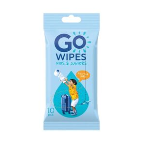 GoWipes Vlhčený toaletní papír pro děti a juniory Plastic Free 10 ks obraz