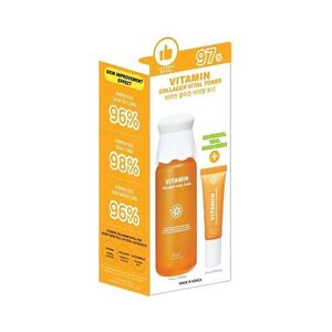 Quret Vitamin Collagen Vital Toner a mini krém na oči 115 ml + 10 ml obraz