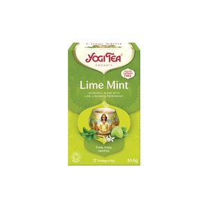 YOGI TEA Limetka a máta BIO porcovaný čaj 17 sáčků obraz
