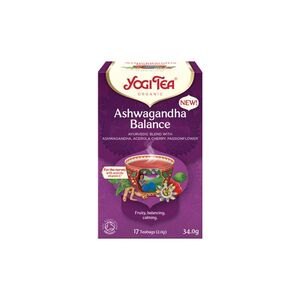 YOGI TEA Rovnováha Ashwagandy BIO porcovaný čaj 17 sáčků obraz