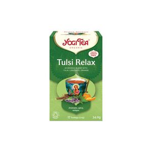 YOGI TEA Tulsi Relax BIO porcovaný čaj 17 sáčků obraz