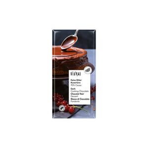 VIVANI Čokoláda hořká na vaření BIO 150 g obraz