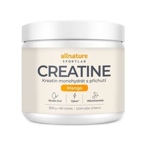 Allnature Sportlab Creatine monohydrát mango 300 g obraz