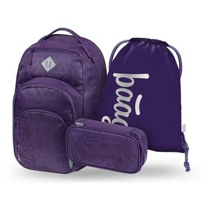 Baagl Školní set Coolmate Plum obraz