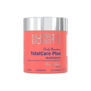 Nutriburst TotalCare Plus multivitaminoví gummies s vitamíny 60 ks lesní ovoce obraz