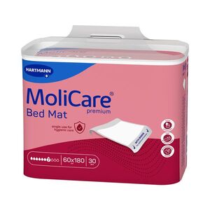 MoliCare Bed Mat 7 kapek 60 x 90 cm inkontinenční podložky se záložkami 30 ks obraz