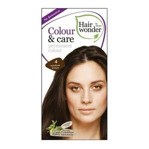 Hairwonder Colour&Care 4 Středně hnědá barva na vlasy 100 ml obraz