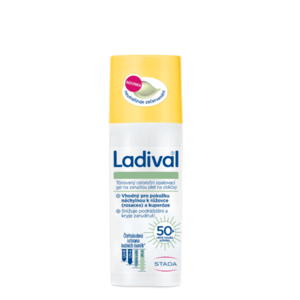 Ladival Tónovaný opalovací gel SPF 50+ pro pleť se sklony k zarudnutí 50 ml obraz