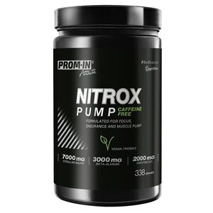 PROM-IN Nitrox Pump Caffeine Free 338 g malina/citron obraz