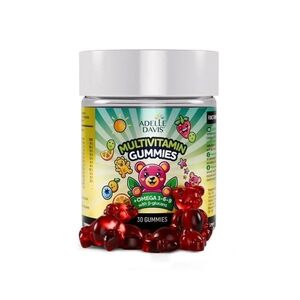 Adelle Davis Multivitamin gummies + Omega 3 a Betaglukan 30 ks obraz