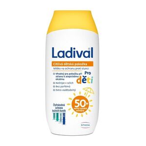 Ladival Dětská citlivá pokožka OF50+ mléko 200 ml obraz