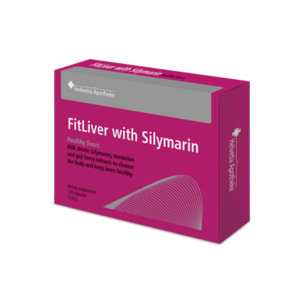Helvetia Apotheke FitLiver with Silymarin 120 kapslí obraz