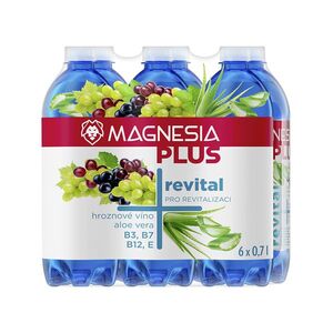 Magnesia Plus Revital hroznové víno, aloe vera 6x0, 7 l obraz