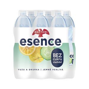 Mattoni Esence yuzu a okurka bez cukru 6x1, 5 l obraz