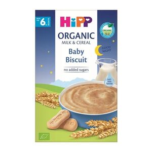 Hipp BIO Mléčná kaše na dobrou noc s dětskými keksy 6m+ 250 g obraz