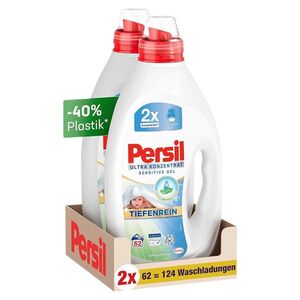 Persil Prací gel Sensitive ultra koncentrovaný 2x1, 24 l 124 dávek obraz