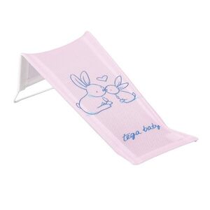 Tega Baby Lehátko do vany látkové Little Bunnies - pink obraz