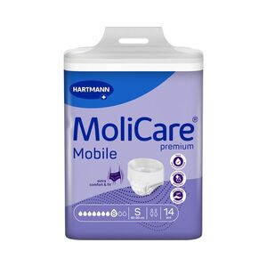 MoliCare Mobile 8 kapek vel. S inkontinenční kalhotky 14 ks obraz