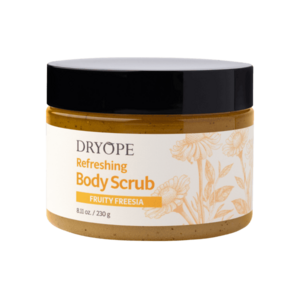 DRYOPE Fruity Freesia osvěžující body scrub 230 g obraz