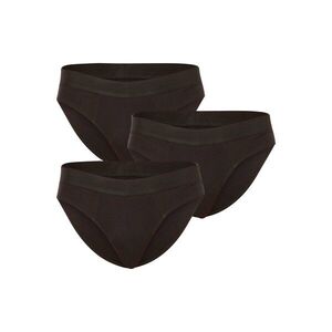 Nedeto 3PACK pánské slipy černé (3NDTS001) XL obraz