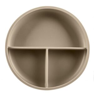 Zopa Silikonový dělený talířek s přísavkou, Sand Beige 4 obraz