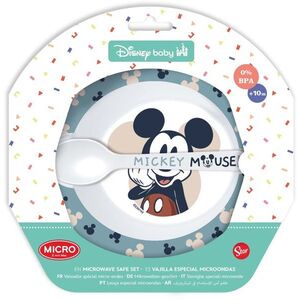 Stor Mickey sada nádobí miska a lžíce 1 ks obraz