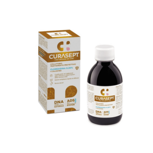 CURASEPT ADS DNA PROTECTIVE PRO 0, 2 % CHX + kolostrum ústní voda 200 ml obraz